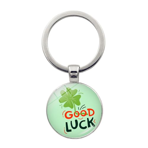 Brand-gangdiude Lucky Four Leaf Clover Kristallglas Schlüsselanhänger Accessoire Brand-gangdiude Lucky Four Leaf Clover Kristallglas Schlüsselanhänger Accessoire von Brand-gangdiude
