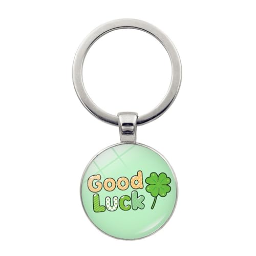 Brand-gangdiude Lucky Four Leaf Clover Kristallglas Schlüsselanhänger Accessoire Brand-gangdiude Lucky Four Leaf Clover Kristallglas Schlüsselanhänger Accessoire von Brand-gangdiude