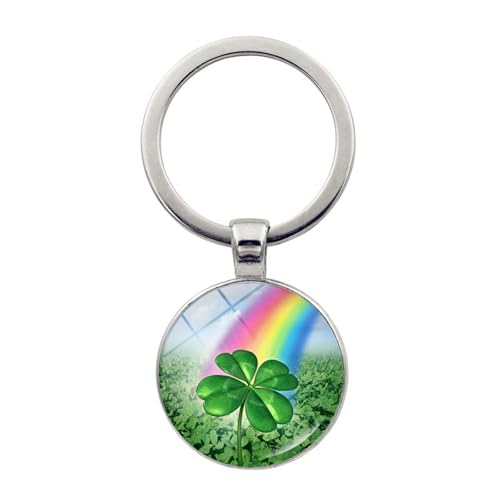 Brand-gangdiude Lucky Four Leaf Clover Kristallglas Schlüsselanhänger Accessoire Brand-gangdiude Lucky Four Leaf Clover Kristallglas Schlüsselanhänger Accessoire von Brand-gangdiude