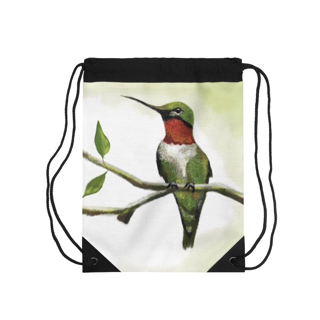 Kolibri Turnbeutel, Buchtasche, Strandtasche, Kleiner Liebhaber Geschenk von BrandXpressions