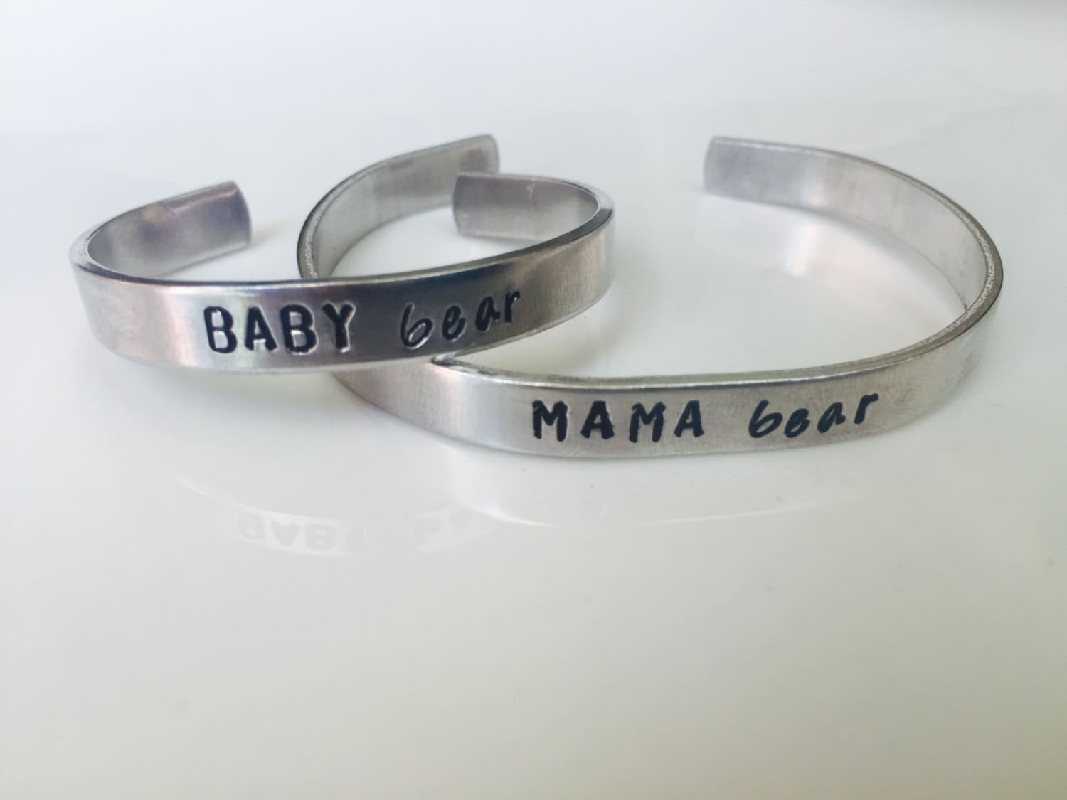 Mama Und Mich Armband SetMama Bär Baby BärKind Manschette Separat Auch Mama Und Mich Armband SetMama Bär Baby BärKind Manschette Separat Auch von BrandedByBeazer