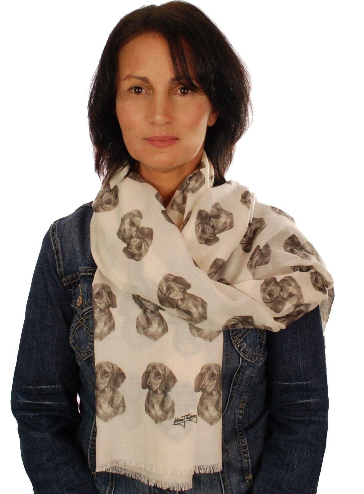 Dackel Schal Mit Hunde Design, Schal, in Einer Box von BrandingHouse