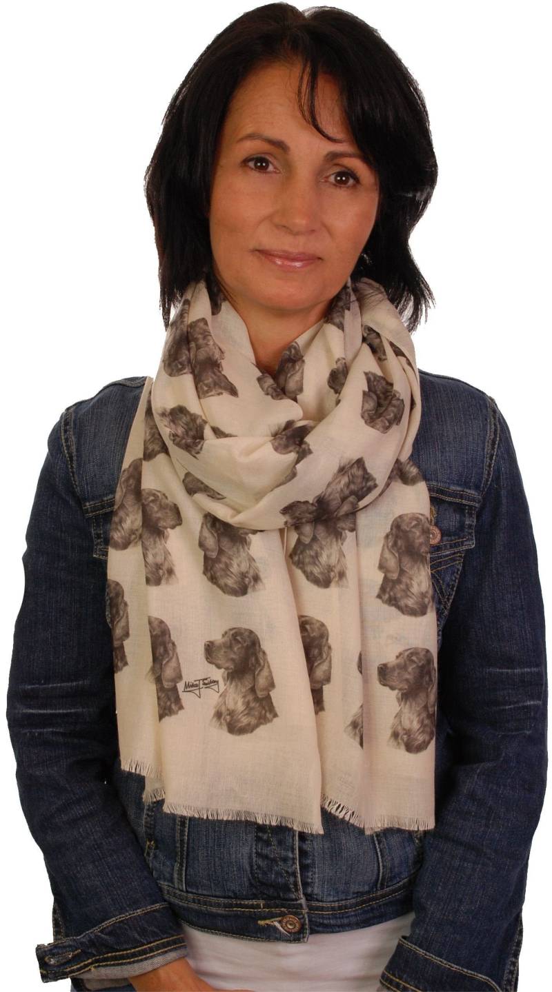 Irish Setter Schal Mit Hundemotiv - Red Geschenke Für Frauen in Einer Box Hundemuster Eines Hundes von BrandingHouse