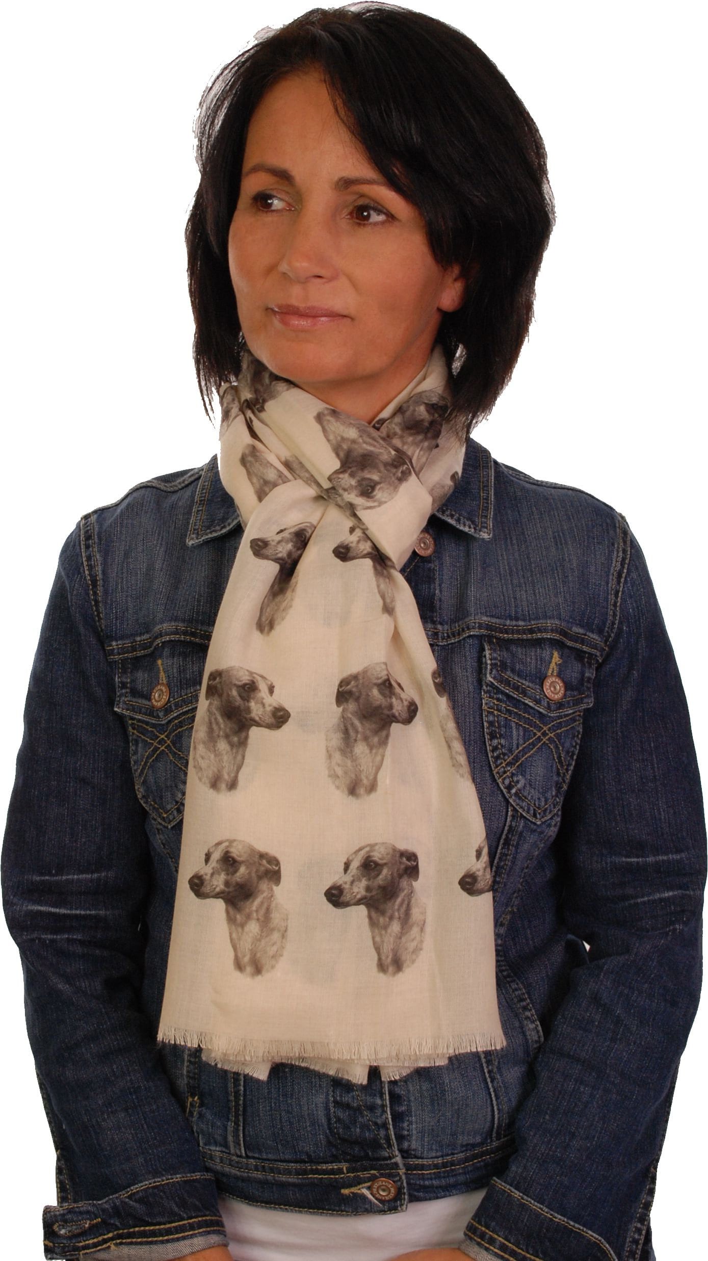 Whippet Schal - Geschenk Druck Geschenke Besitzer Frauen, Geburtstagsgeschenk, Mama Box von BrandingHouse