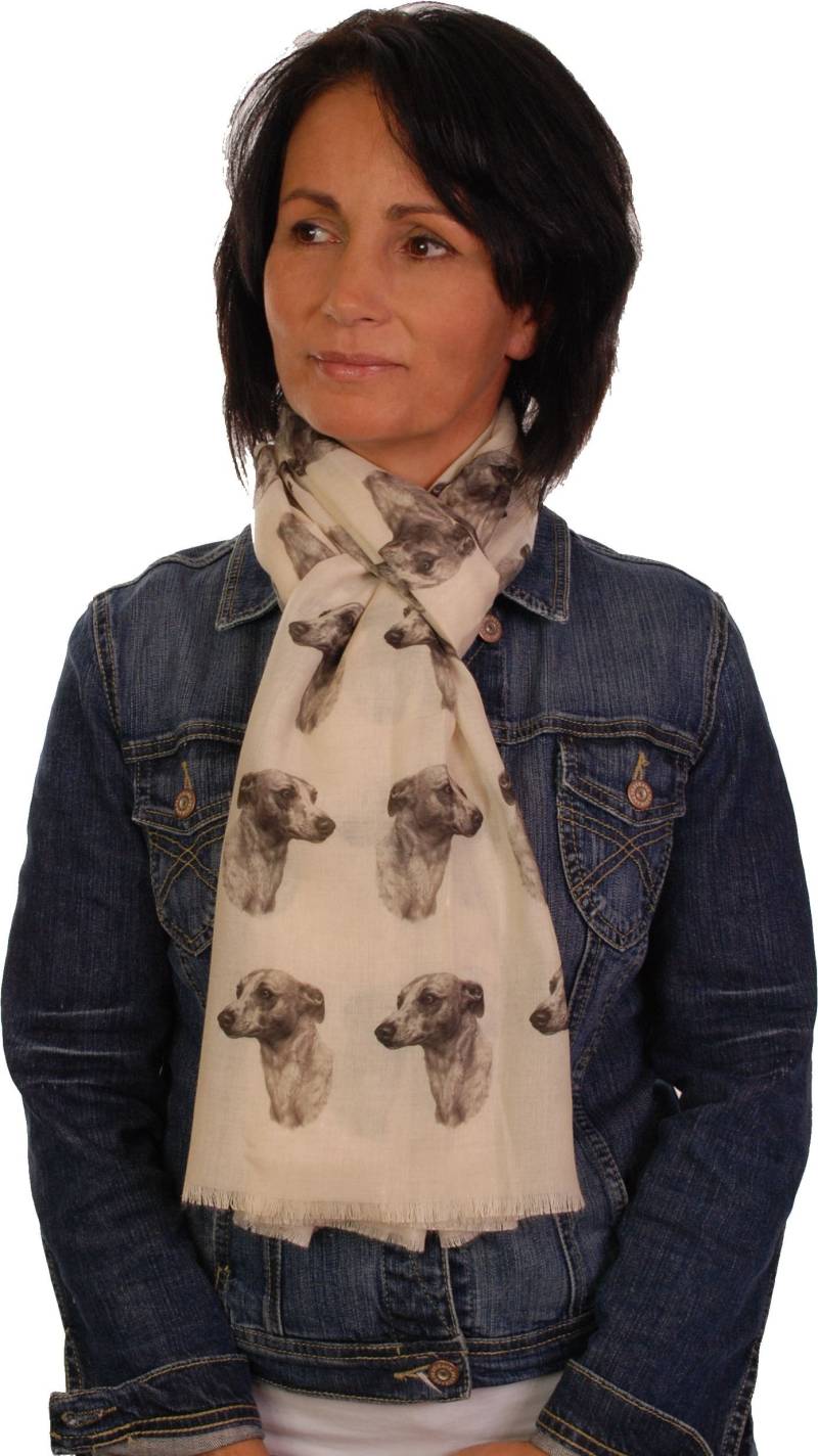 Whippet Schal - Geschenk Druck Geschenke Besitzer Frauen, Geburtstagsgeschenk, Mama Box von BrandingHouse