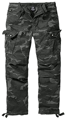 Brandit Columbia Mountain Vintage Cargohose Hose, Gr. 5XL, darkcamo von Brandit