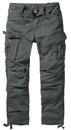 Brandit Columbia Mountain Vintage Cargohose Hose, Gr. 7XL, anthrazit von Brandit