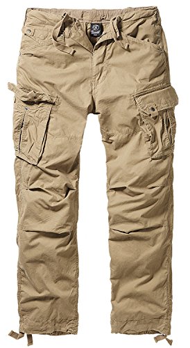 Brandit Columbia Mountain Vintage Cargohose Hose, Gr. M, Sand von Brandit