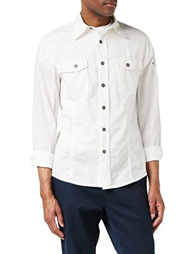 Brandit Men Slim Shirt Herren Hemd Weiss M von Brandit