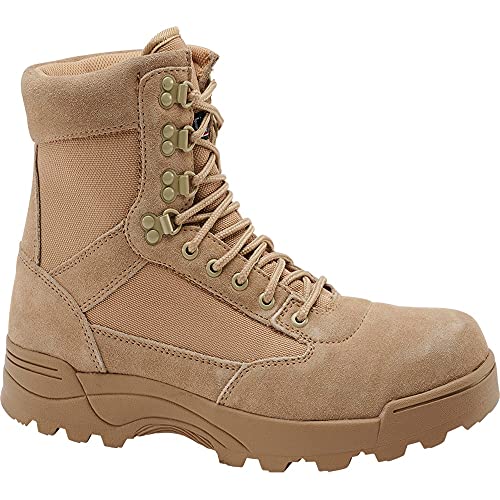 Brandit TACTICAL STIEFEL COYOTE 9-LOCH ARMY TREKKING OUTDOOR BOOT ARBEITSSTIEFEL, Größe:44 von Brandit