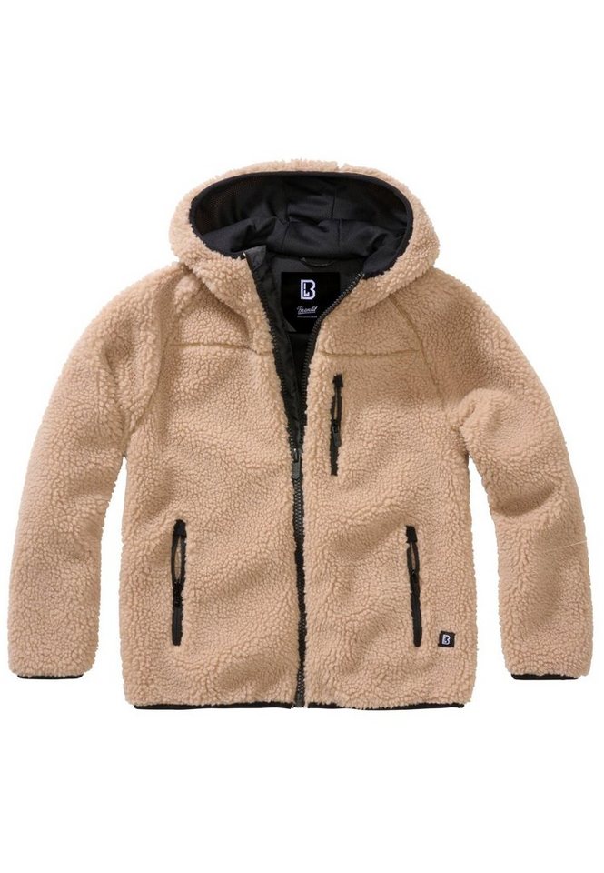 Brandit Allwetterjacke Brandit Damen Kids Teddyfleecejacket Hood (1-St) von Brandit