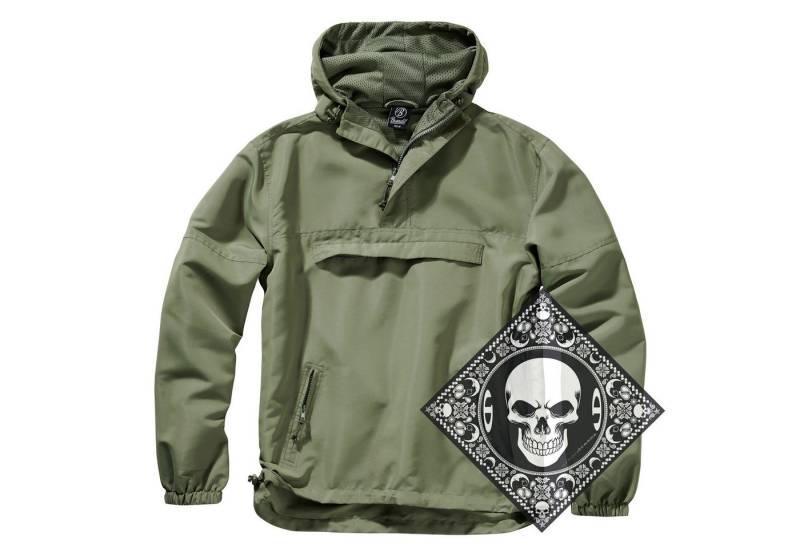 Brandit Allwetterjacke Herren Sommer Windbreaker Jacke US Version von Brandit