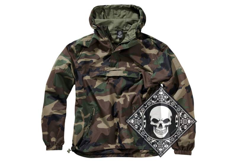 Brandit Allwetterjacke Herren Sommer Windbreaker Jacke US Version von Brandit