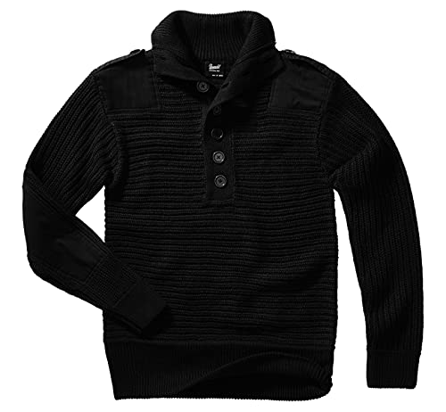 Brandit Alpine Pullover, Schwarz, Größe M von Brandit