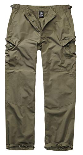 Brandit BDU Ripstop Trouser Cargohose, Oliv, Größe 4XL von Brandit