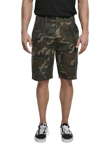 Brandit BDU Ripstop Shorts, Farbe: Woodland, Größe: L von Brandit