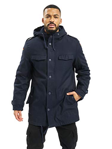 Brandit BW Parka Flag, Navyblau, Größe 48 von Brandit