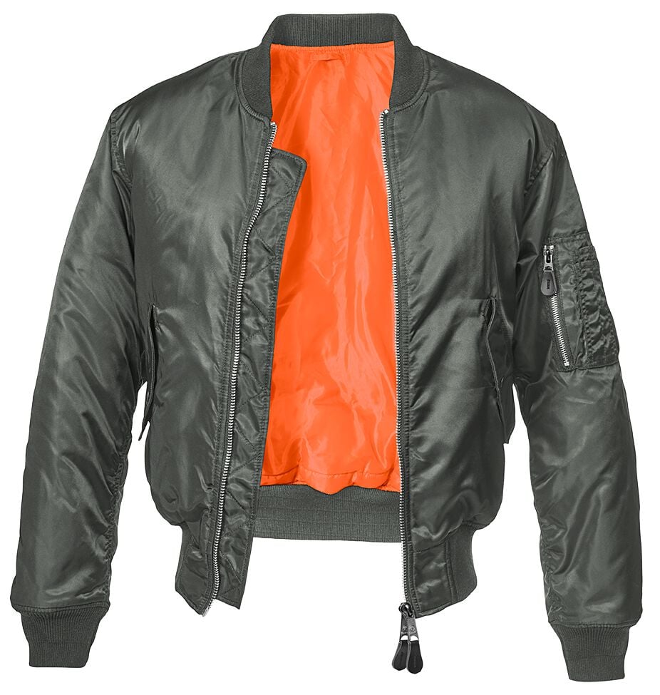 Brandit Bomberjacke - MA1 - S bis XXL - für Männer - Größe S - anthrazit Brandit Bomberjacke - MA1 - S bis XXL - für Männer - Größe S - anthrazit von Brandit