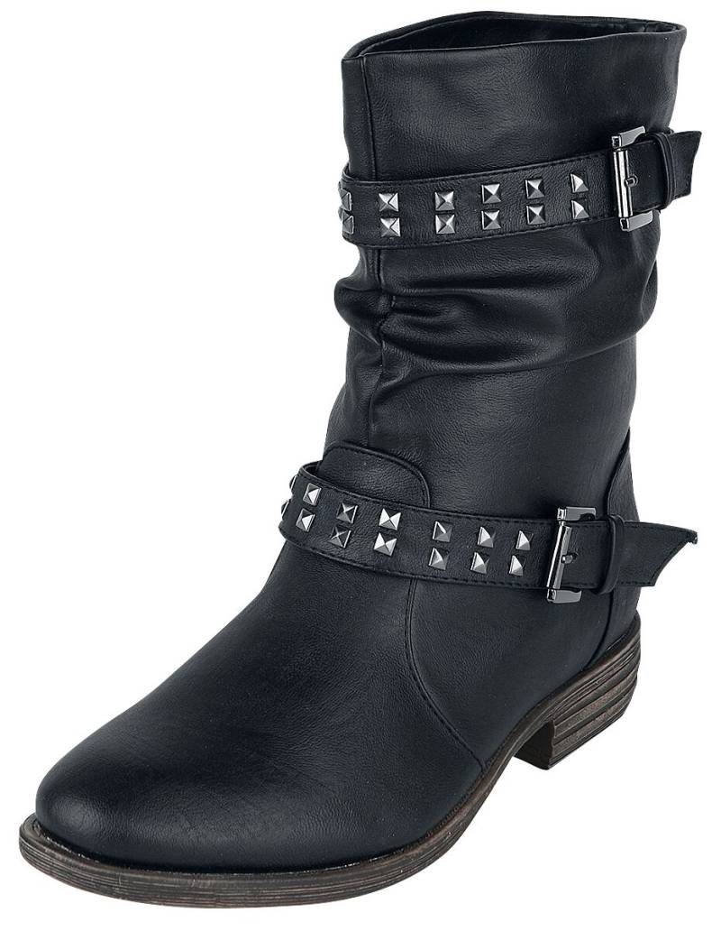 Brandit Boot - Ladies Biker Boot - EU36 bis EU42 - für Damen - Größe EU40 - schwarz von Brandit