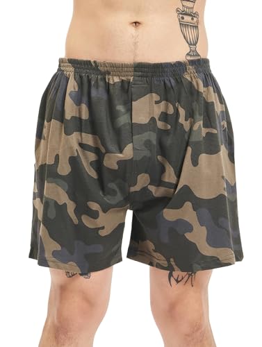 Brandit Boxershorts, Darkcamo, Größe 5XL von Brandit