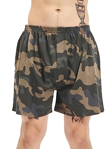 Brandit Herren Boxershorts, Darkcamo, 5XL EU von Brandit