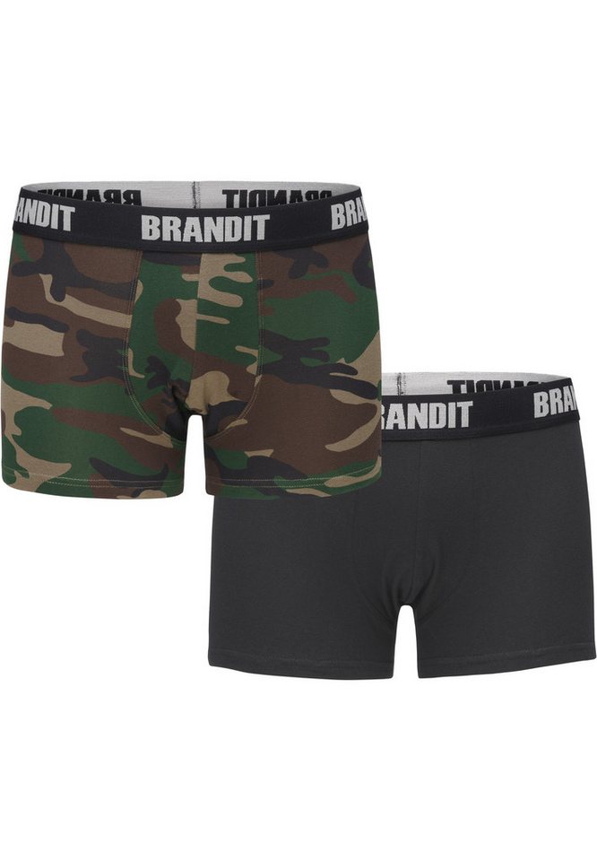 Brandit Boxershorts Brandit Herren Boxershorts Logo 2er Pack (1-St) von Brandit