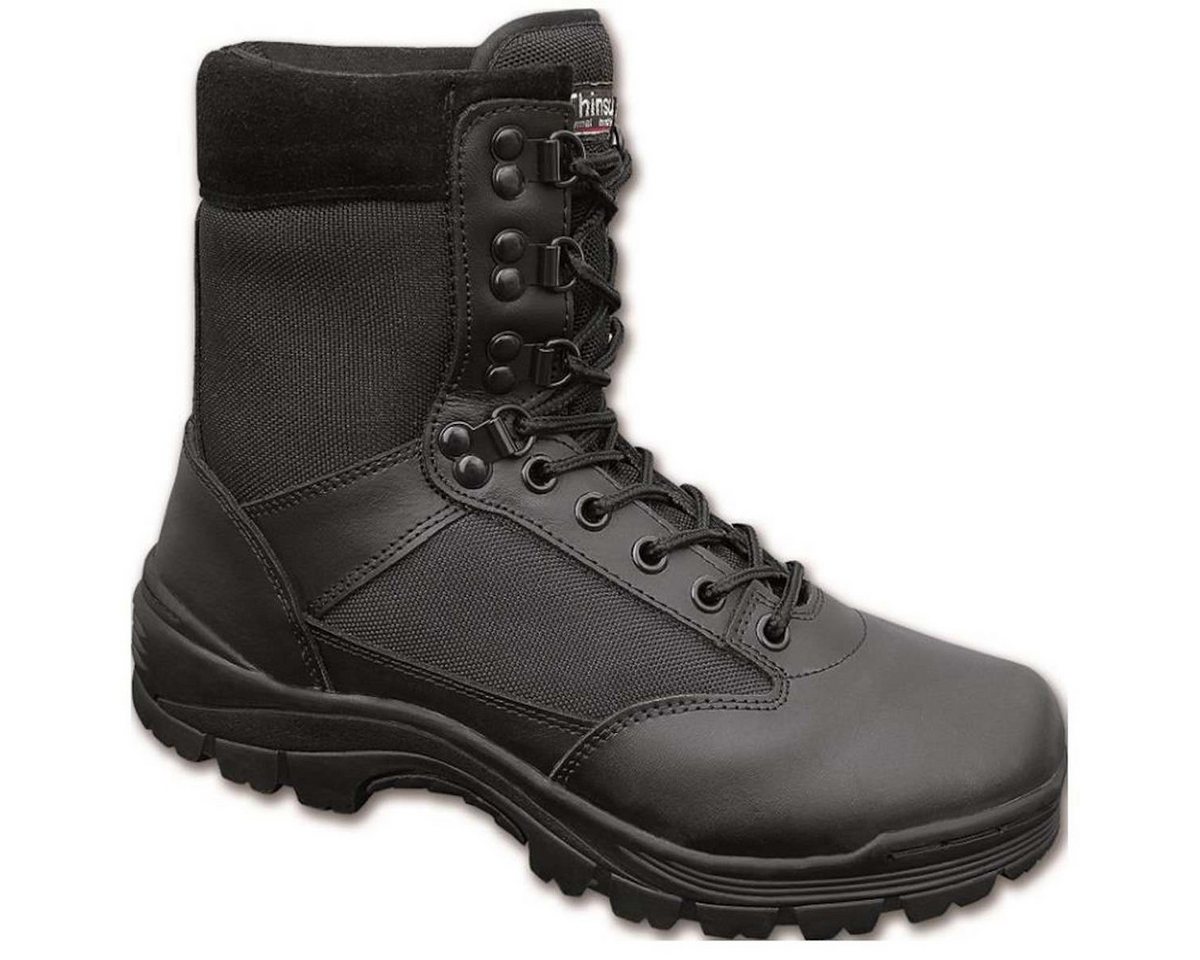 Brandit Brandit Tactical Boot 9-Loch schwarz Motorradstiefel (Packung, Antistatische und Öl- und Benzinfeste Sohle) von Brandit