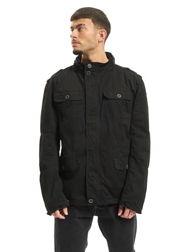 Brandit Britannia Jacket, Farbe: black, Größe: XXL von Brandit
