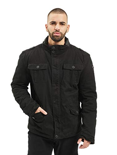 Brandit Jacke Britannia Winter + Futter Army Winterjacke Outdoor Armee Feldjacke, Größe:5XL, Farbe:schwarz von Brandit