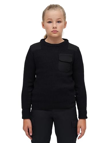 Brandit Kids BW Pullover Black Gr. 134/140 von Brandit