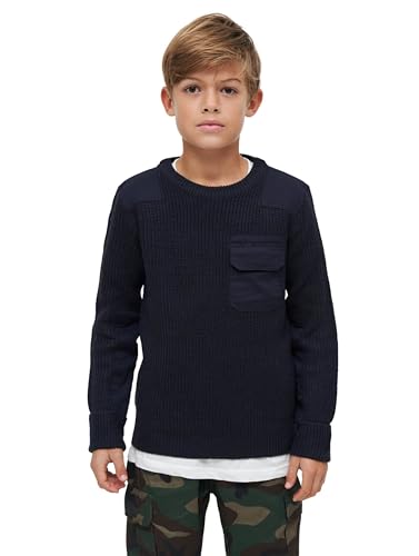 Brandit Kids BW Pullover, Farbe: Navy, Größe: S 122 von Brandit