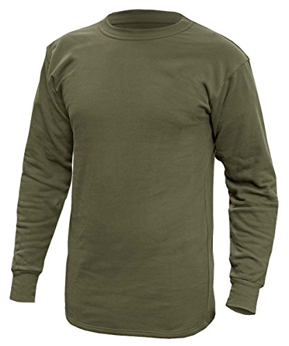 Brandit Bundeswehr Unterhemd Winter mit Plüschfutter, Größe:7 (XL), Farbe:Oliv von Brandit