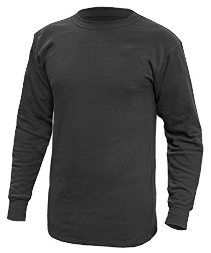 Brandit Bundeswehr Unterhemd Winter mit Plüschfutter, Größe:7 (XL), Farbe:Schwarz von Brandit