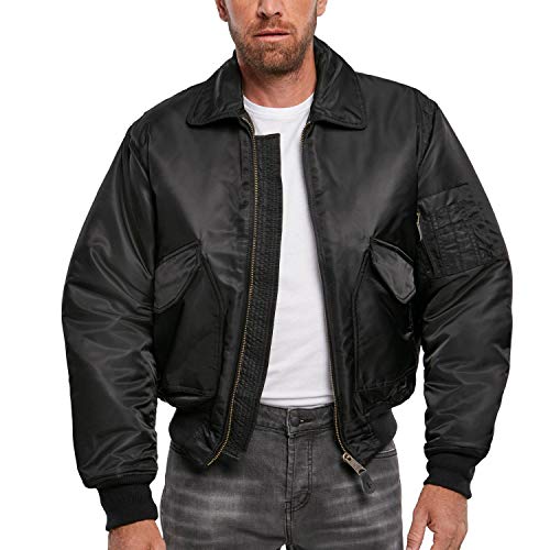 Brandit Herren CWU Jacket Jacke, Schwarz, 5XL von Brandit