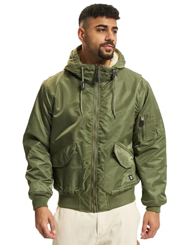 Brandit CWU Jacket Hooded, Farbe: olive, Größe: XL von Brandit