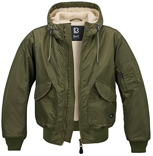 Brandit CWU Jacket hooded olive Gr. S von Brandit