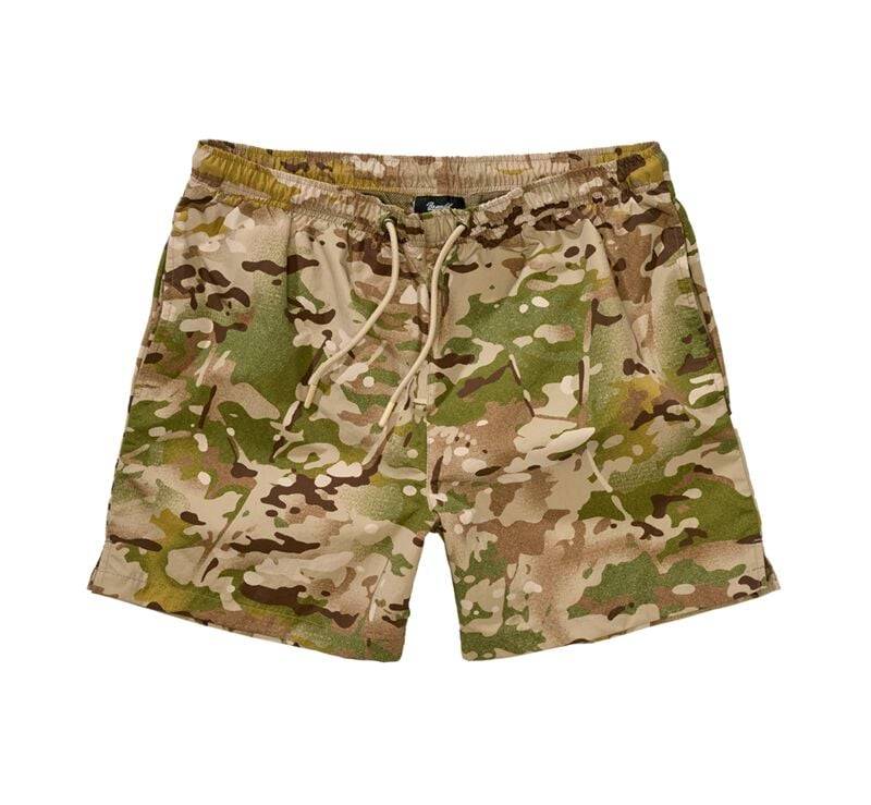 Brandit - Camouflage/Flecktarn Badeshort - Swim Shorts - S bis XXL - für Männer - Größe M - camouflage Brandit - Camouflage/Flecktarn Badeshort - Swim Shorts - S bis XXL - für Männer - Größe M - camouflage von Brandit