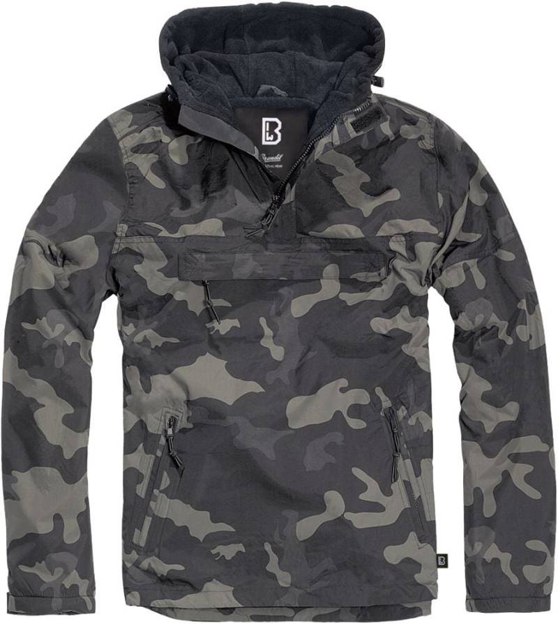 Brandit - Camouflage/Flecktarn Windbreaker - S bis 5XL - für Männer - Größe S - darkcamo Brandit - Camouflage/Flecktarn Windbreaker - S bis 5XL - für Männer - Größe S - darkcamo von Brandit