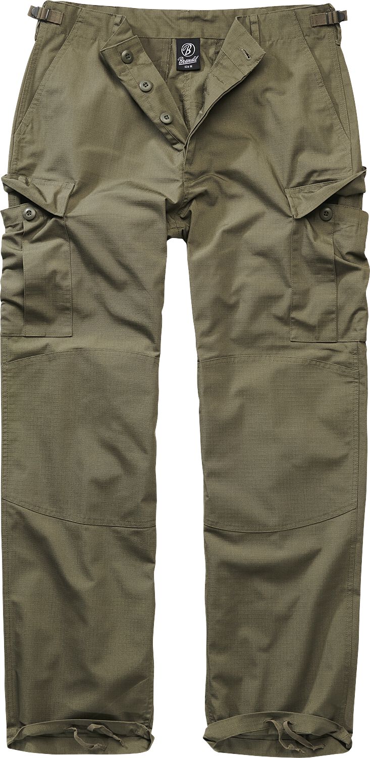 Brandit Cargohose - BDU Ripstop Trouser - S bis 5XL - für Männer - Größe 4XL - oliv von Brandit
