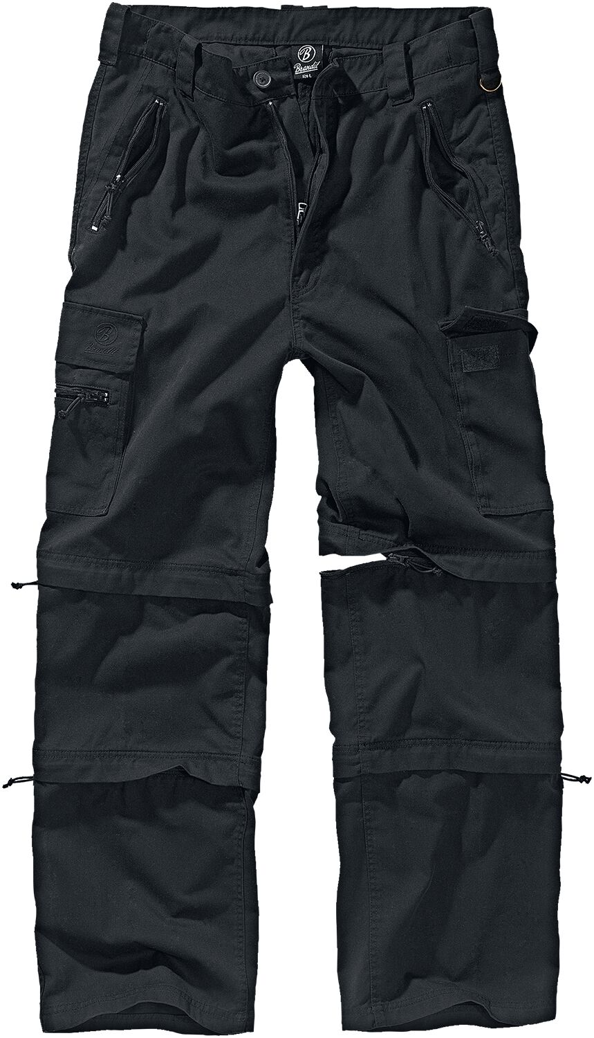 Brandit Cargohose - Savannah - S bis 3XL - für Männer - Größe XL - schwarz von Brandit