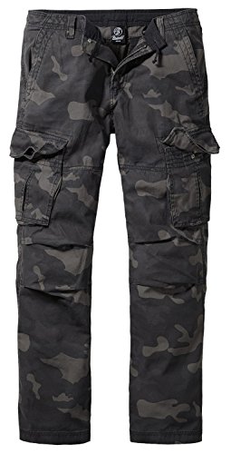 Brandit Cargohose Texas Slim Darkcamo L von Brandit