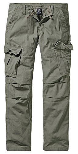 Brandit Cargohose Texas Slim Oliv 3XL von Brandit