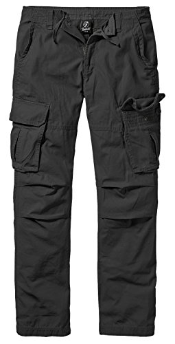 Brandit Cargohose Texas Slim Schwarz 5XL von Brandit