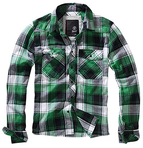 Brandit Check Shirt Herren Baumwoll Hemd 3XL Green-black von Brandit