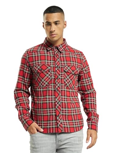 Brandit Check Shirt Long Sleeve, Farbe: Tartan, Größe: XXL von Brandit