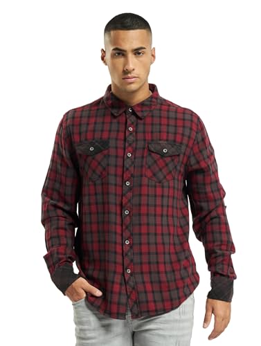 Brandit Checkshirt Duncan Red-Brown 4XL von Brandit