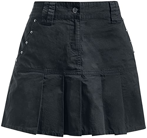 Brandit Dale Skirt Frauen Mittellanger Rock schwarz L 100% Baumwolle Basics Brandit Dale Skirt Frauen Mittellanger Rock schwarz L 100% Baumwolle Basics von Brandit