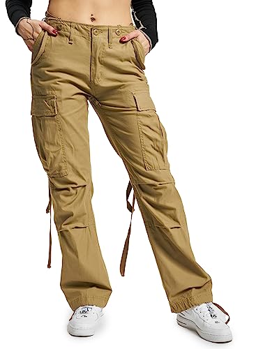 Brandit Damen 11001 Hose, Camel, 35 von Brandit