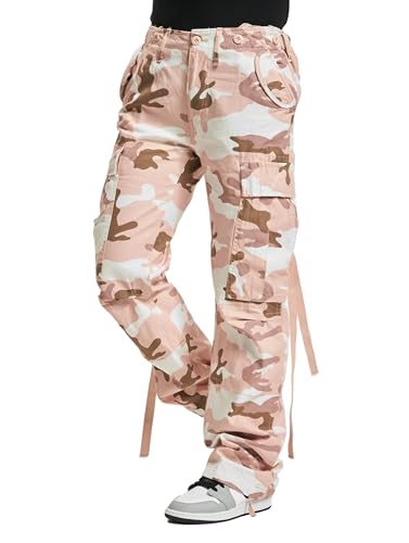 Brandit Damen 11001 Hose, Candy Camo, 32 von Brandit