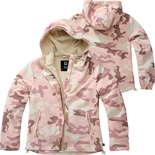 Brandit Windbreaker Fleecefutter mit Zipper Damen, Größe:5XL, Farbe:Candycamo von Brandit